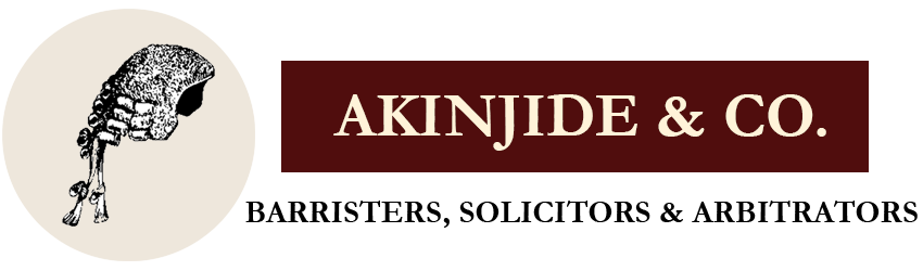 Akinjide logo black